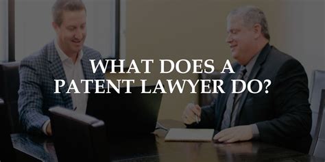 pantant lawyer|what does a patent lawyer do.